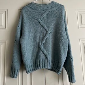 Blue Chunky Sweater